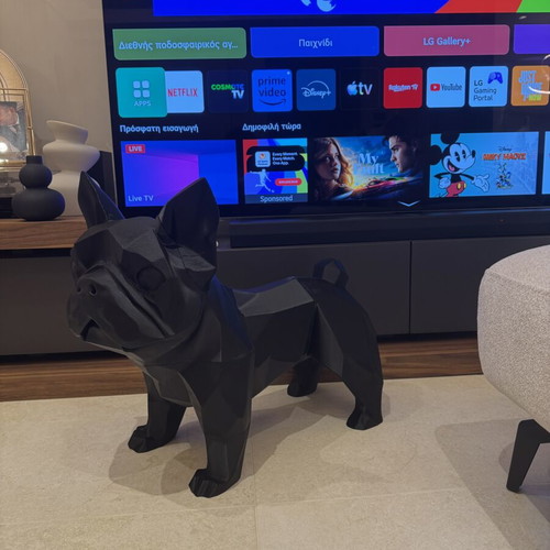 French Bulldog Decorative Statue used, modern design