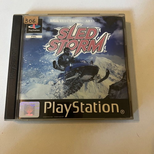 Sled Storm PlayStation (PS1) used with slight discoloration