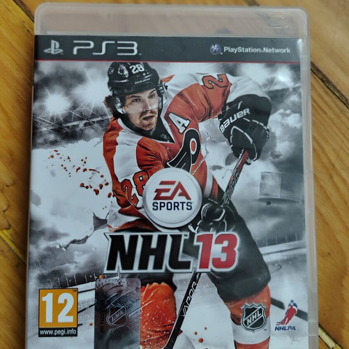 NHL 13 PS3 game used, complete with manual
