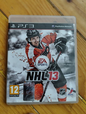 NHL 13 PS3 game used, complete with manual