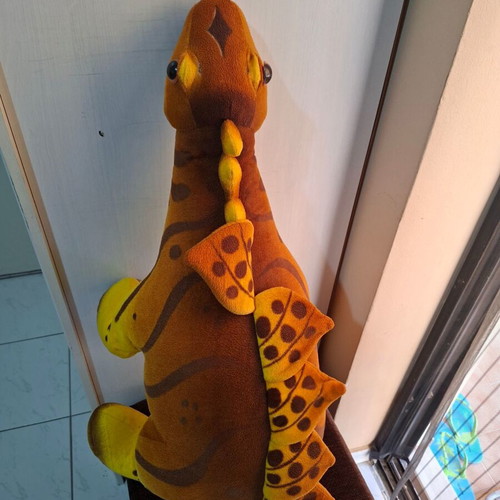 Dinosaur plush toy used, large ideal for babies
