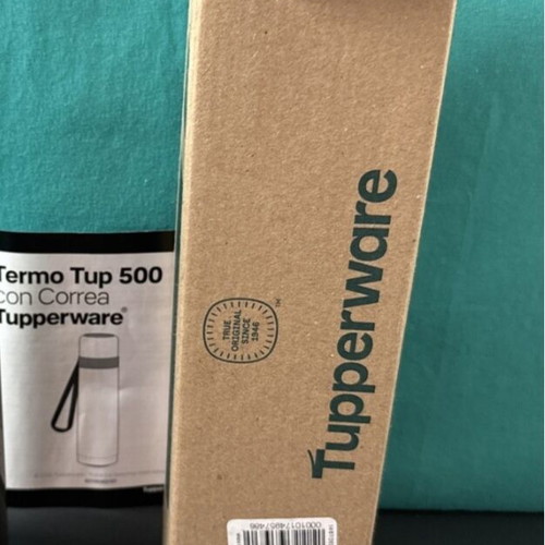 Tupperware thermal cup 510 ml new with built-in straw
