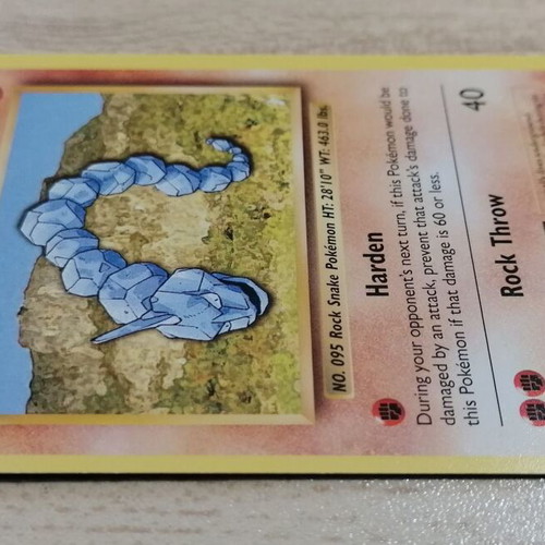Pokémon Onix Evolutions 2016 card new