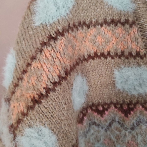 Zara crop sweater new, multicolor, size S/M