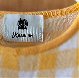 karavan Πλεκτό φόρεμα One size - Κίτρινο