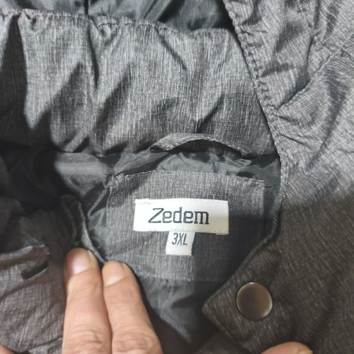 Men's jacket 3XL used, gray