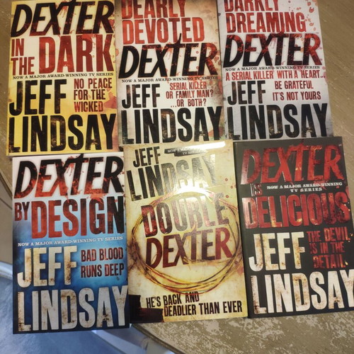 Dexter collectible set of six books new