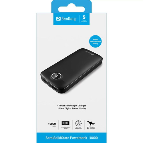Sandberg SemiSolidState Powerbank 10000