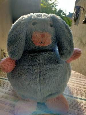 Big soft rabbit plush toy