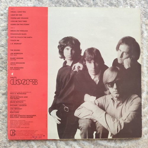 The Doors Greatest Hits LP used, rock