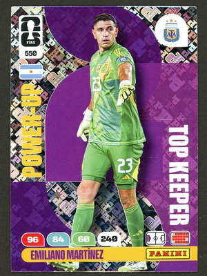 2026 Panini World Cup Adrenalyn XL #550 Martinez Power Up σαν καινούργιο πακέτο