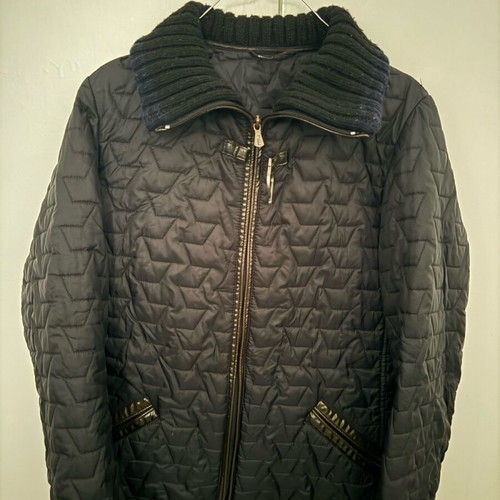 Versace women's jacket size M like new, black