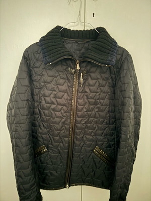 Versace women's jacket size M like new, black