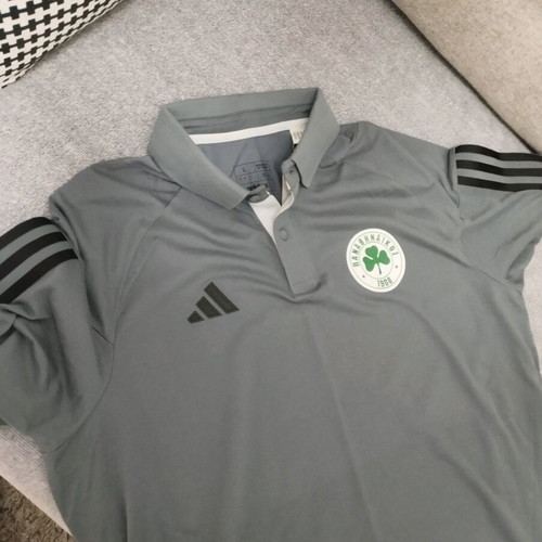 Panathinaikos Polo Shirt adidas new, team issue, size Large