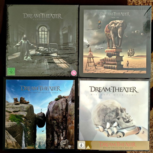 Dream Theater Deluxe Vinyl Boxsets new, Vol.3, Parasomnia, A View From The Top Of The World, Distance Over Time