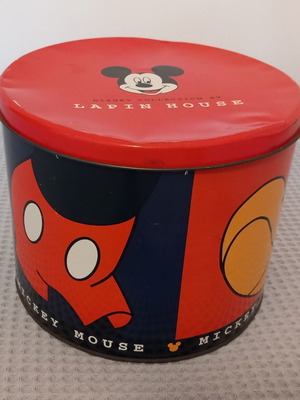 Metal Mickey Mouse box used