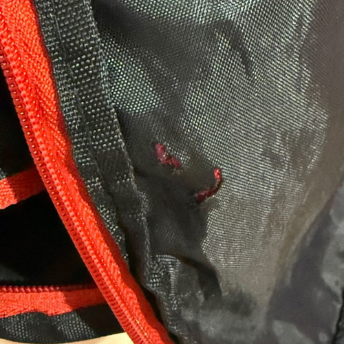 Ferrari backpack with main and secondary compartments, promo Shell