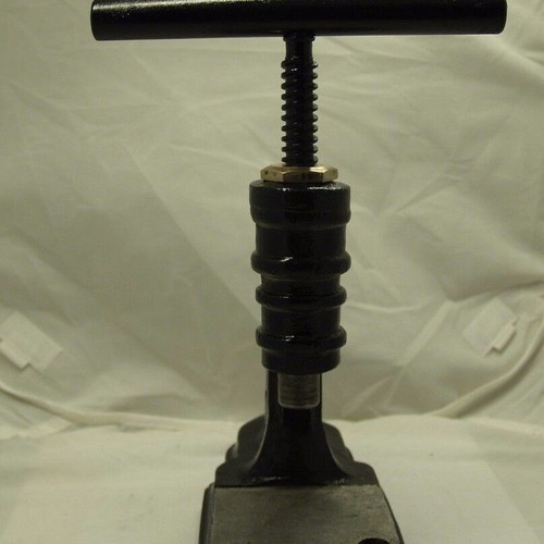 Vintage Greek button press used with NINA marking