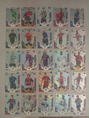 66 different FANs Favourite Adrenalyn 2026 Silver cards Mbappe Haaland Kane Van Dijk