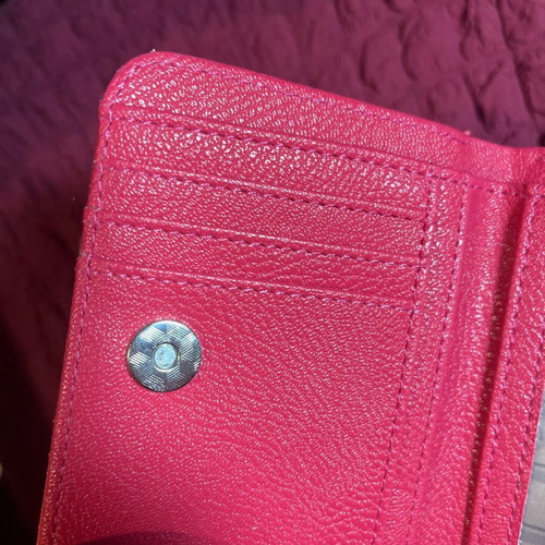 Doca wallet refurbished, pink