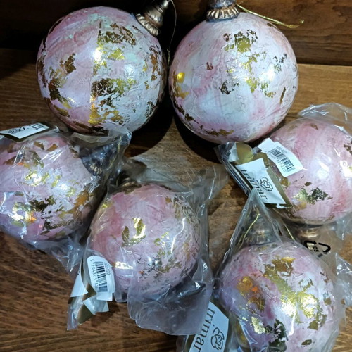 Trimar Christmas balls set of 6, new, early 00s