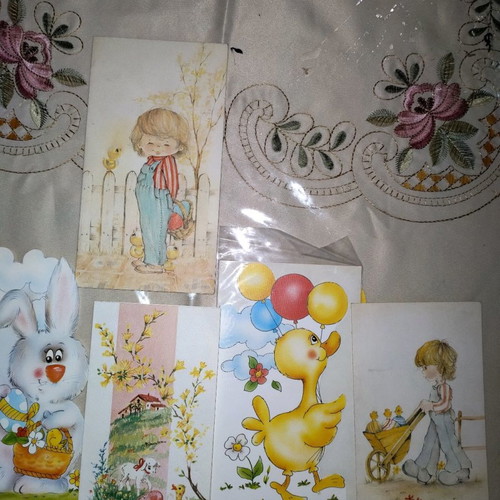 Easter cards new, pack of 5 festive