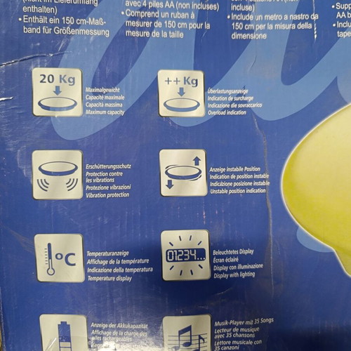Switel BH 700 digital baby scale like new