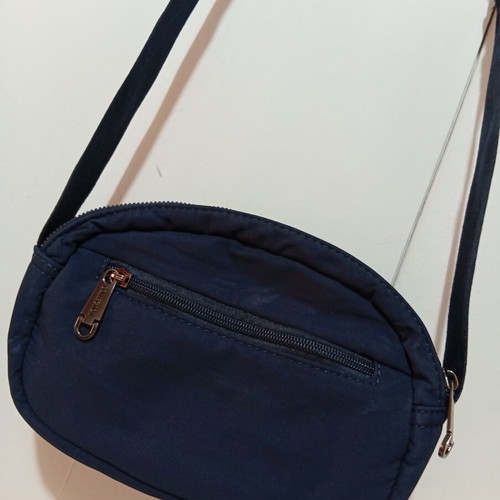 Dark blue shoulder bag, everyday use