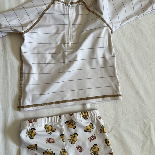 Zara Lion King toddler swimwear set, size 98 cm