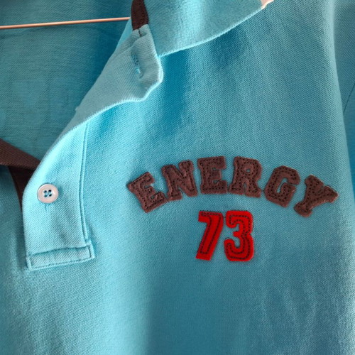 Polo shirt turquoise size M-L like new