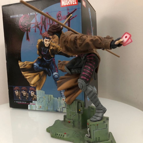 Gambit X-Men Jim Lee Statue Modern Era 8 Inches new