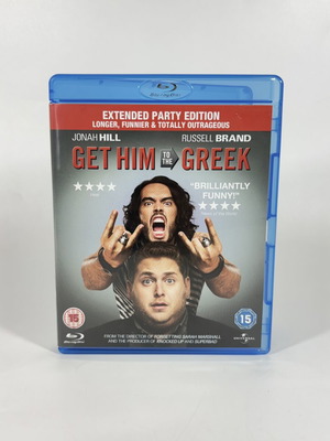 Get Him to the Greek Extended Party Edition Blu-ray like new with English subtitles
