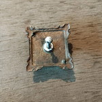 Bronze door knob like new, solid
