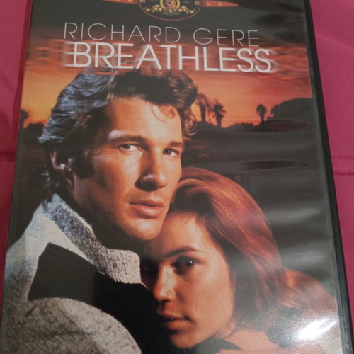 Breathless DVD like new, Richard Gere romance 1983, subbed