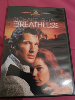 Breathless DVD like new, Richard Gere romance 1983, subbed