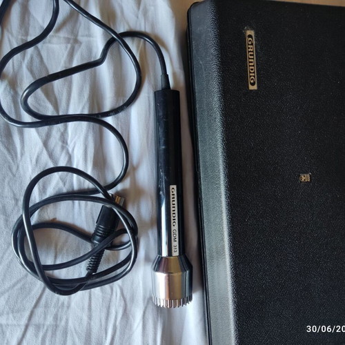 Grundig GDM 313 Dynamic Desktop Microphone used, vintage collectible