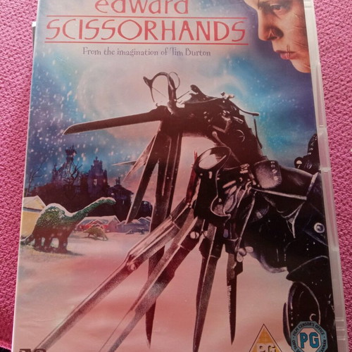 Edward Scissorhands DVD like new fantasy movie with Johnny Depp