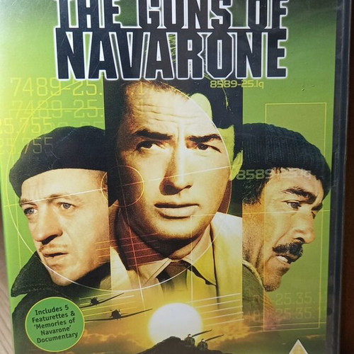 The Guns of Navarone DVD like new with English and Greek subtitles