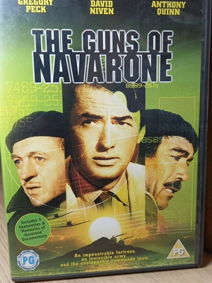 The Guns of Navarone DVD like new with English and Greek subtitles