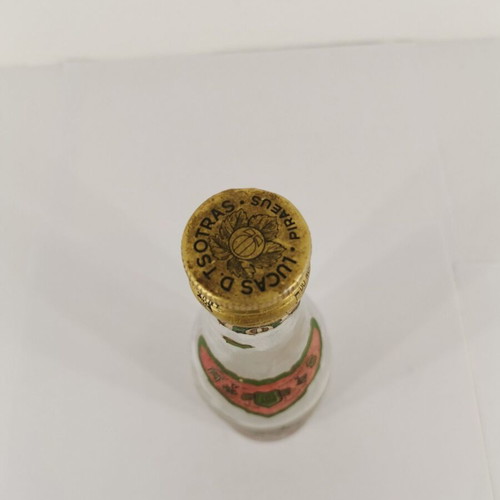 Glass vermouth bottle Omega used