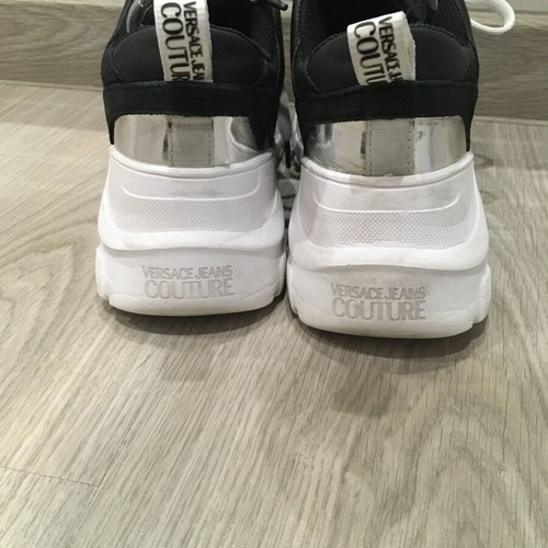 Versace Jeans Couture women's sneakers size 38, used, black