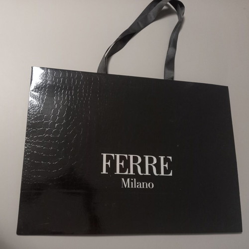 Ferre paper bag like new, large 30×42cm