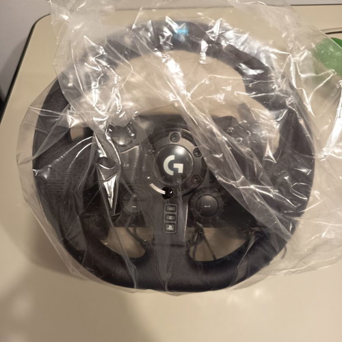 Logitech G923 TrueForce Racing Wheel and PXN A9 Foldable Stand for PS5 PS4 PC