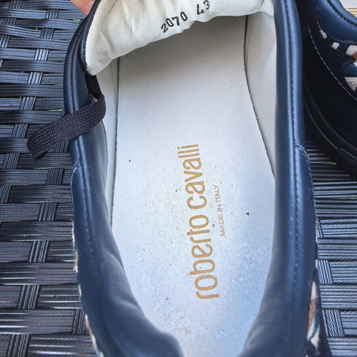 Roberto Cavalli sports shoes like new, size 43, blue