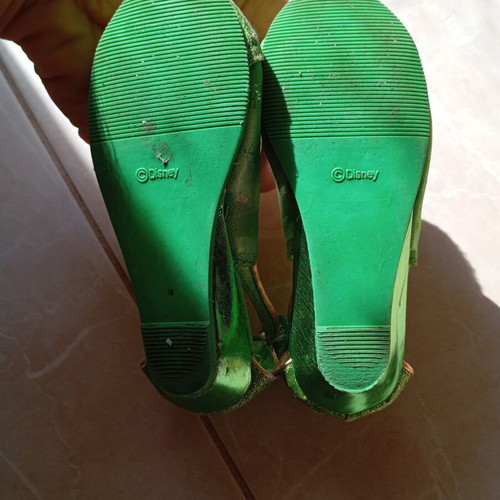 Tinker Bell Shoes Disney used, size 22-23