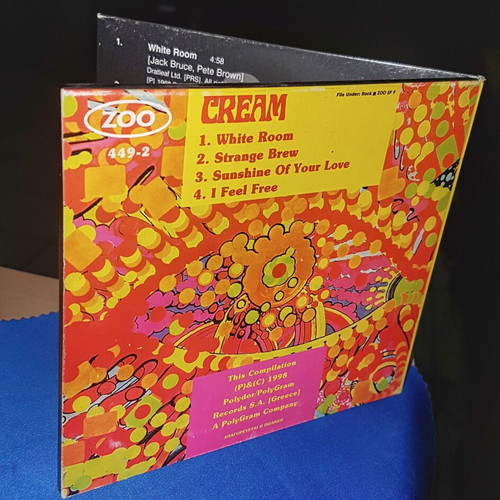 Cream Sunshine of Your Love music CD like new