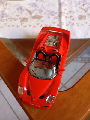 Burago Ferrari F50 model car used, scale 1/24