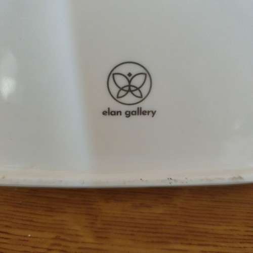 Elan Gallery porcelain butterdish used with poppy flower design