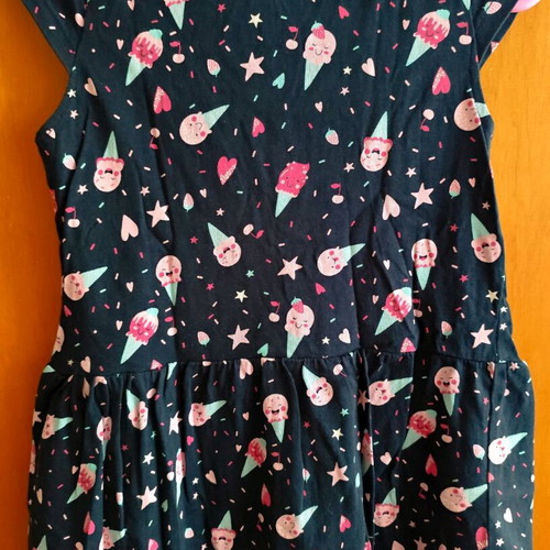 Name It dress with ice cream print like new, 98 cm
