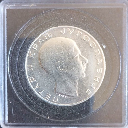 Silver dinars Yugoslavia 1938 like new
